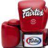 Fairtex BGV1 Red/White/Black Muay Thai Boxing Glove Photo 1