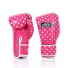 Fairfax BGV14P Polka Dot Muay Thai Boxing Glove Photo 2