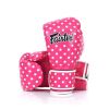 Fairfax BGV14P Polka Dot Muay Thai Boxing Glove Photo 1