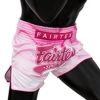 Fairtex BS1914 Pink Alma Slim Cut Muay Thai Boxing Short Photo 4