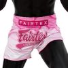 Fairtex BS1914 Pink Alma Slim Cut Muay Thai Boxing Short Photo 3